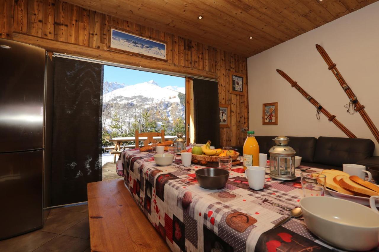 Chalet Le Peak Valloire Exteriör bild